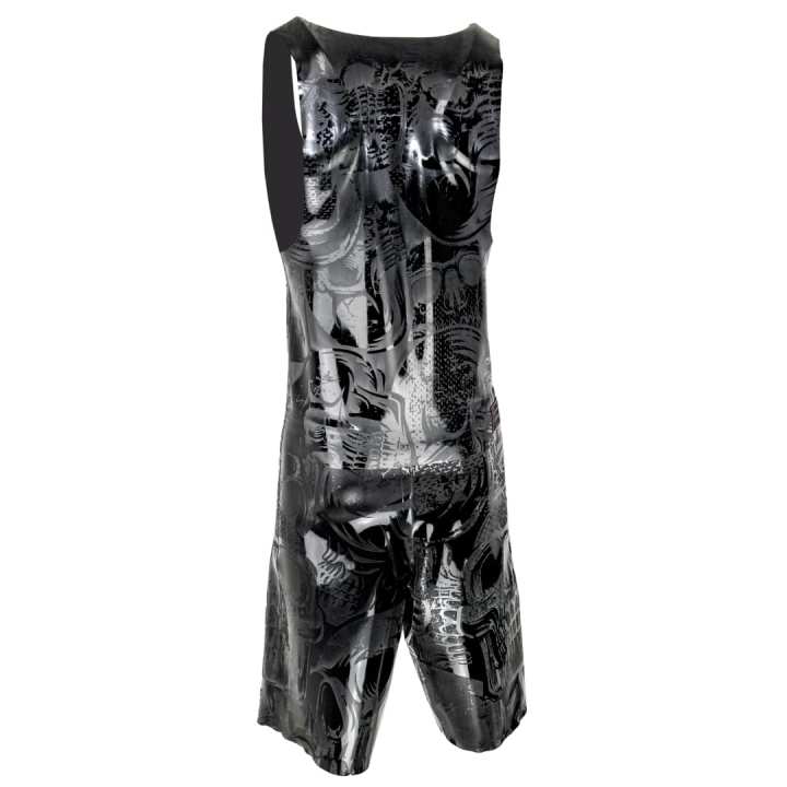 Latex Outfit SKULL BOARD SHORT & SHIRT